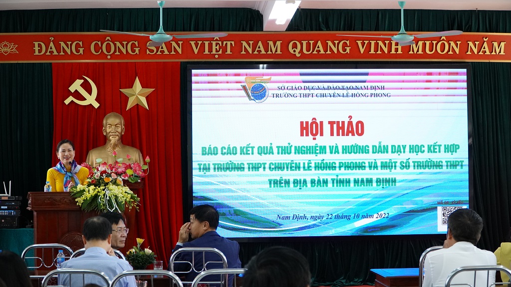 Hội thảo đề tài khoa học công nghệ lần 5 - Dấu ấn trên  hành trình nghiên cứu khoa học của trường THPT chuyên Lê Hồng Phong